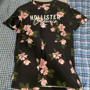 Hollister flower shirt mens medium